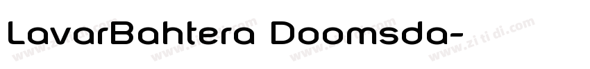 LavarBahtera Doomsda字体转换